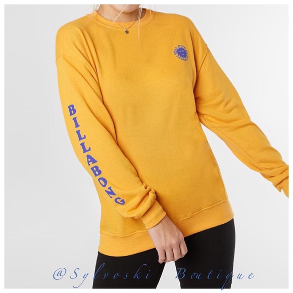 🔥Billabong Smile With Me Sweatshirt NWT - Picture 2 of 5
